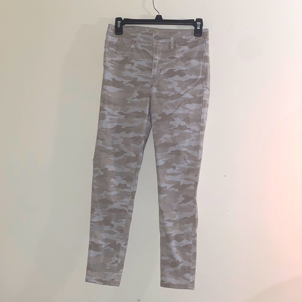 Levi’s high rise super skinny crop jeggings